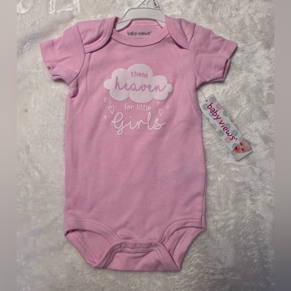 Baby girl onesie 3-6 and 6-9 months